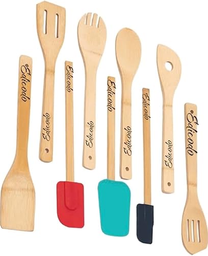 Miniatura 7 de Pioneer Woman - Freidora de aire de 5.8 cuartos de galón, lino moteado, eficiencia energética, juego de utensilios de 9 piezas, paquete