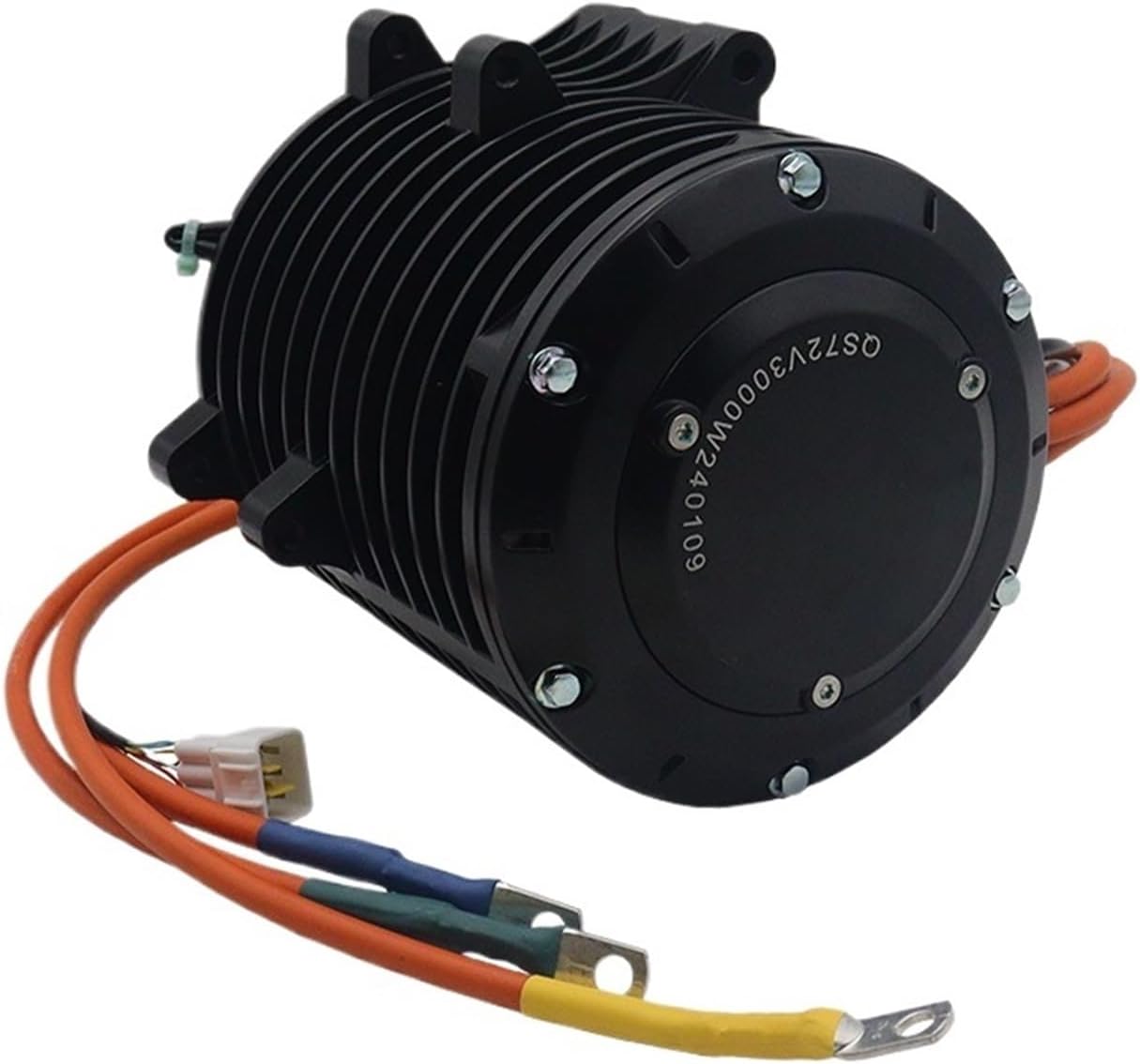 Mid Drive Motor, QS138 70H 3000W V3 100kmh PMSM Mid-Drive Motor with 1:2.35 Internal Reduction Gears for Electric Motorcycle Moped Dirtbike