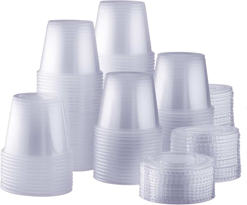 4 oz styrofoam cups with lids