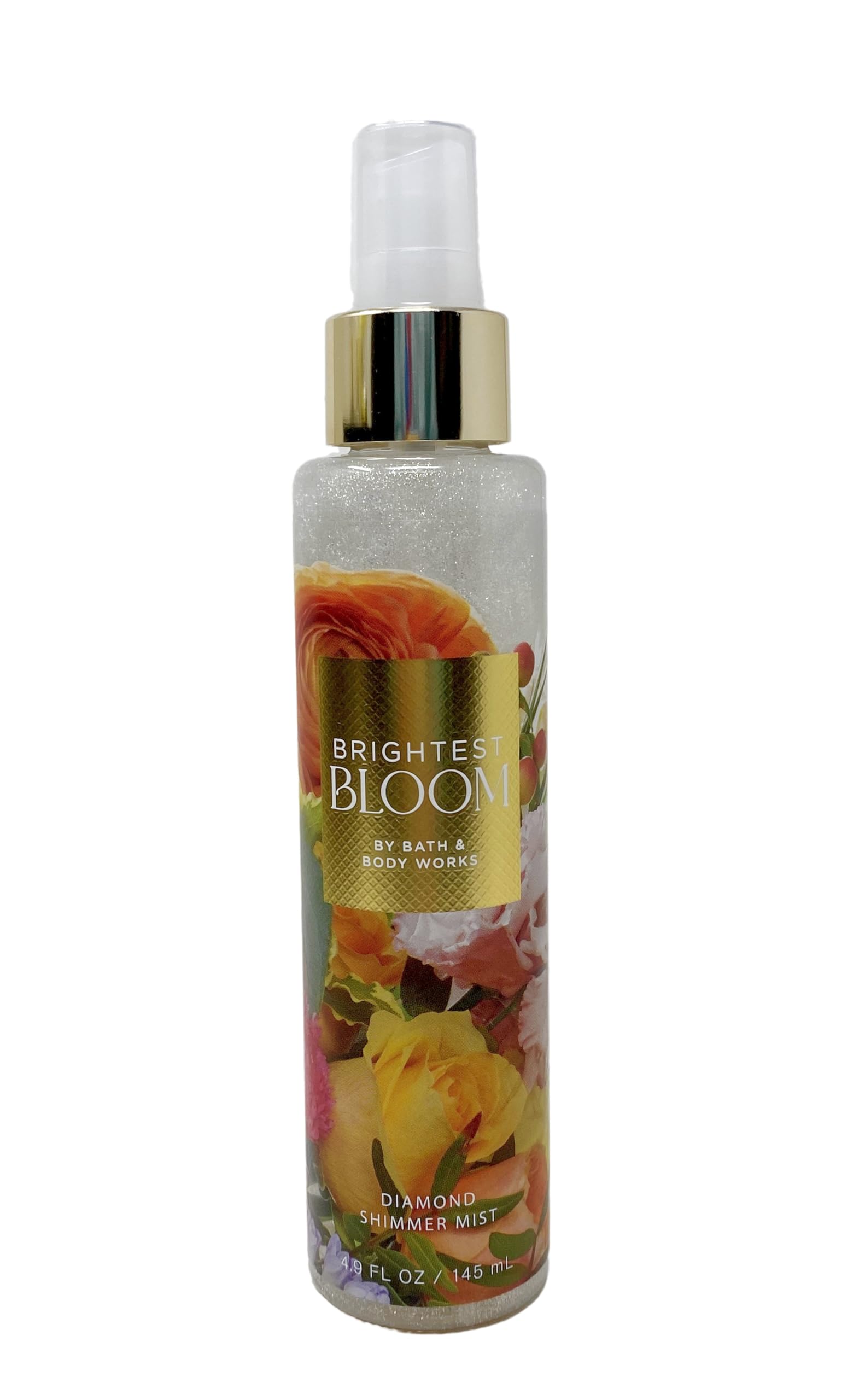 Bath and Body Work Brightest Bloom Diamond Shimmer Mist, 4.9 Fl Oz (Pack of 1)