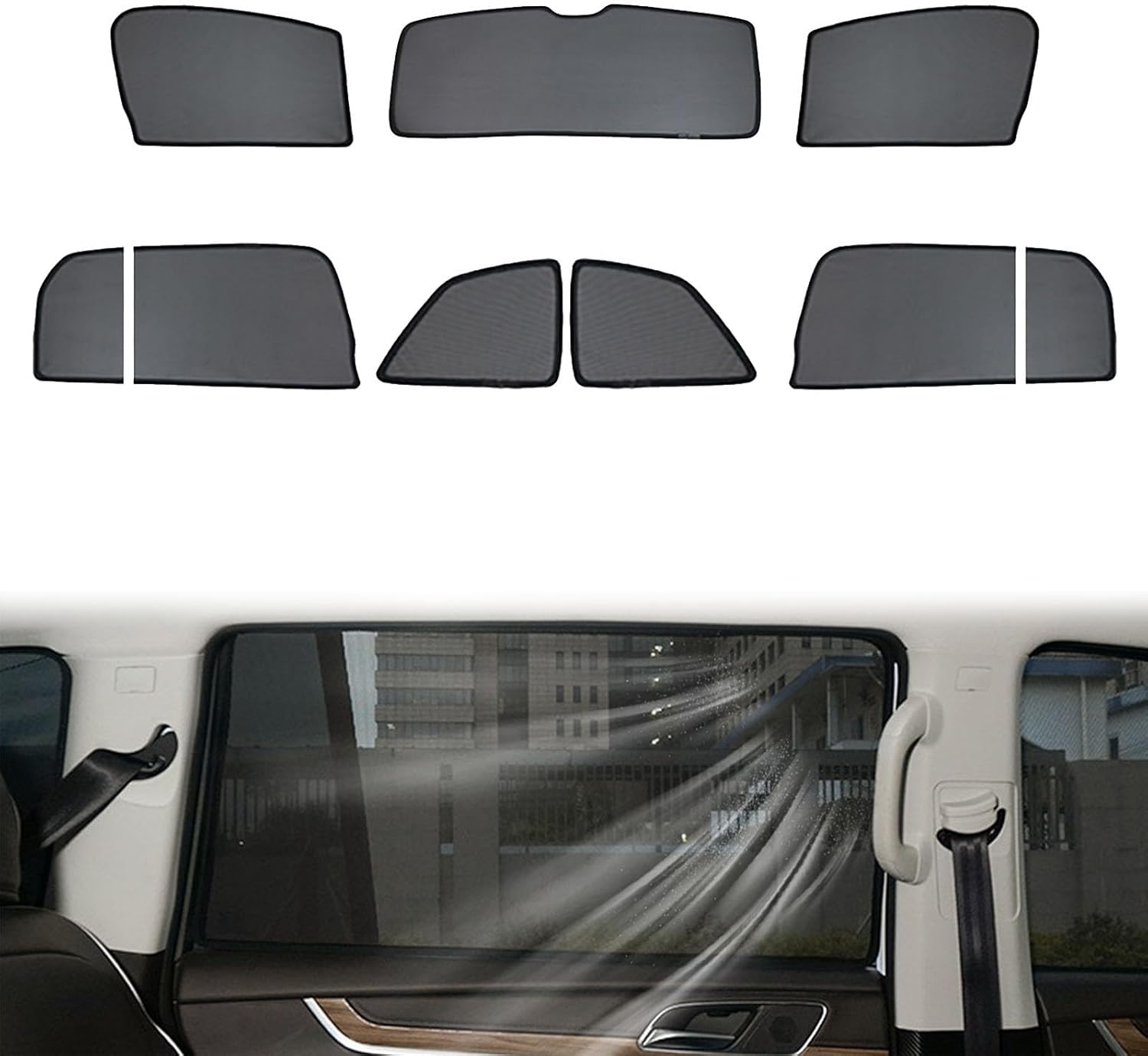 ランドローバー フリーランダー2 に適用 車用サンシェード 車種専用 車窓日よけ 車 サンシェード 車 サイド 車用 サンシェード