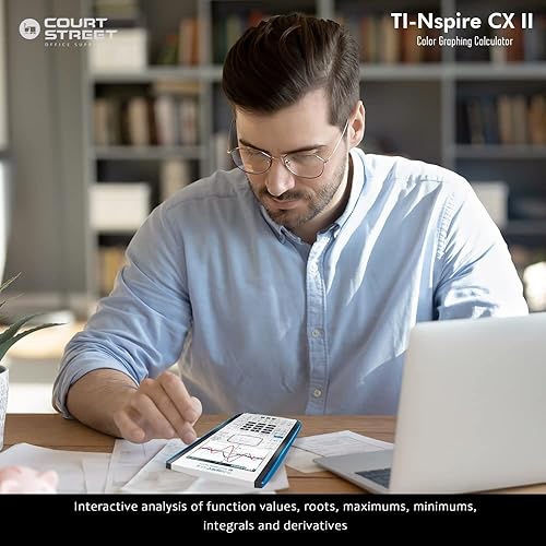 Miniatura 9 de Texas Instrument TI Nspire CX - Calculadora gráfica con software estudiantil - Calculadoras gráficas para solución avanzada de plan de estudios de