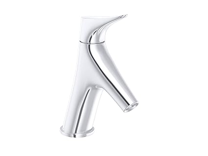 Kohler 23968IN-4-CP Metal Pillar Tap, Silver, Chrome Finish