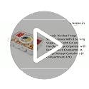 Image of Vasukie Divided Fridge Storage Boxes With 4 Serving Veggie Tray with Lid and Handle, Fridge Organizer with Removable 4 Compartment, Fridge Storage Containers (8 Compartment-1PC)