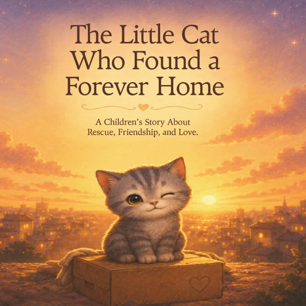The Little Cat Who Found a Forever Home: A Children’s Story About Rescue, Friendship, and Love