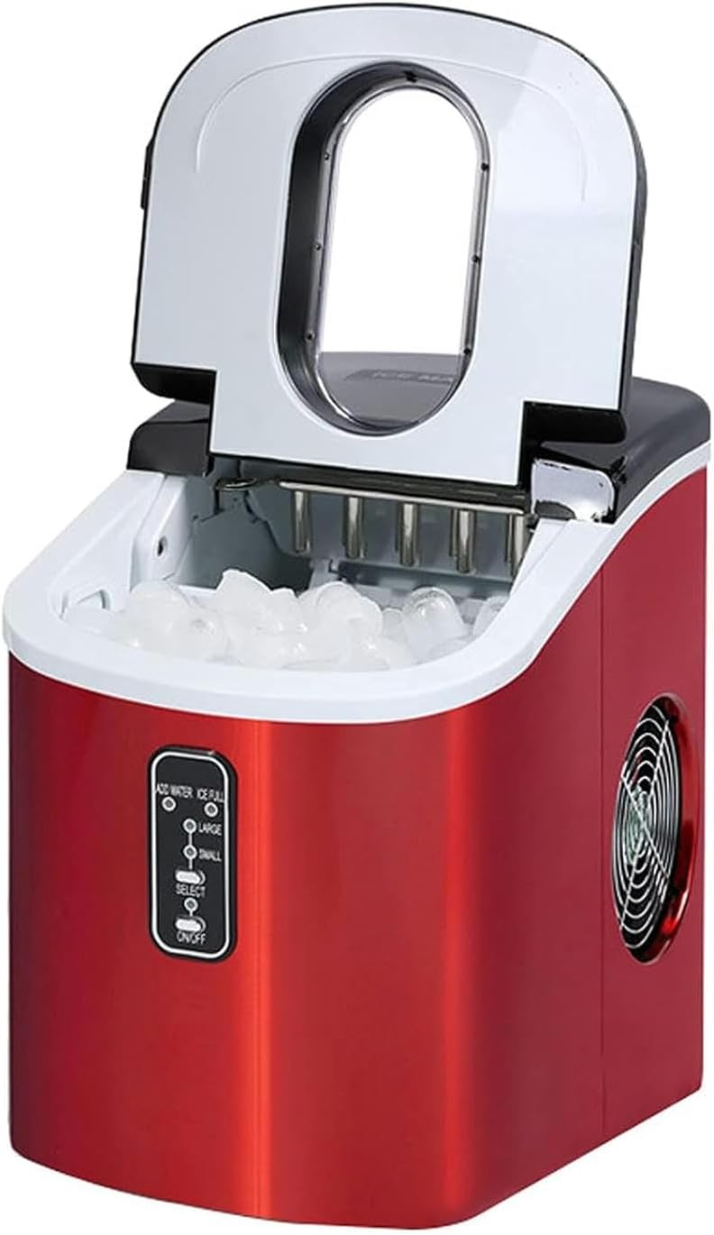 Compact Portable Ice Maker, Ice Maker Machine for Countertop Fridge, Ice Cube Maker, Low Noise - for Restaurants, Bars, Homes and Offices Shop-1pc
