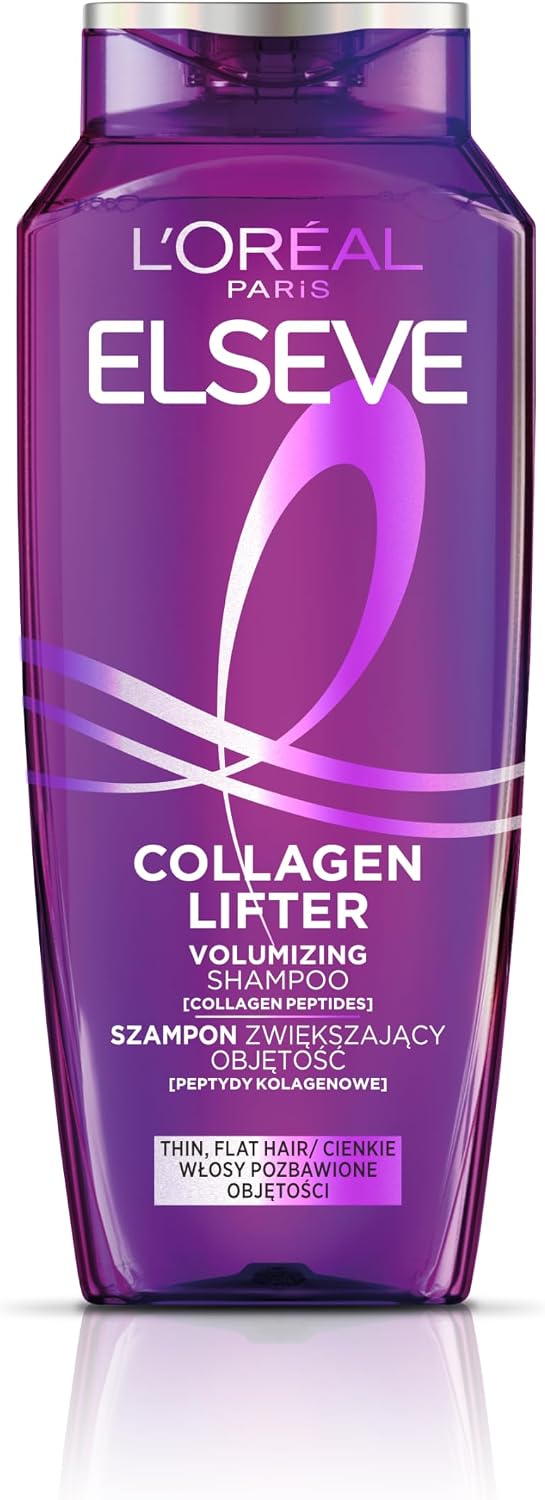 L'Oreal Paris Elseve Collagen Lifter Szampon zwiększający objętość do włosów cienkich, pozbawionych objętości 400 ml