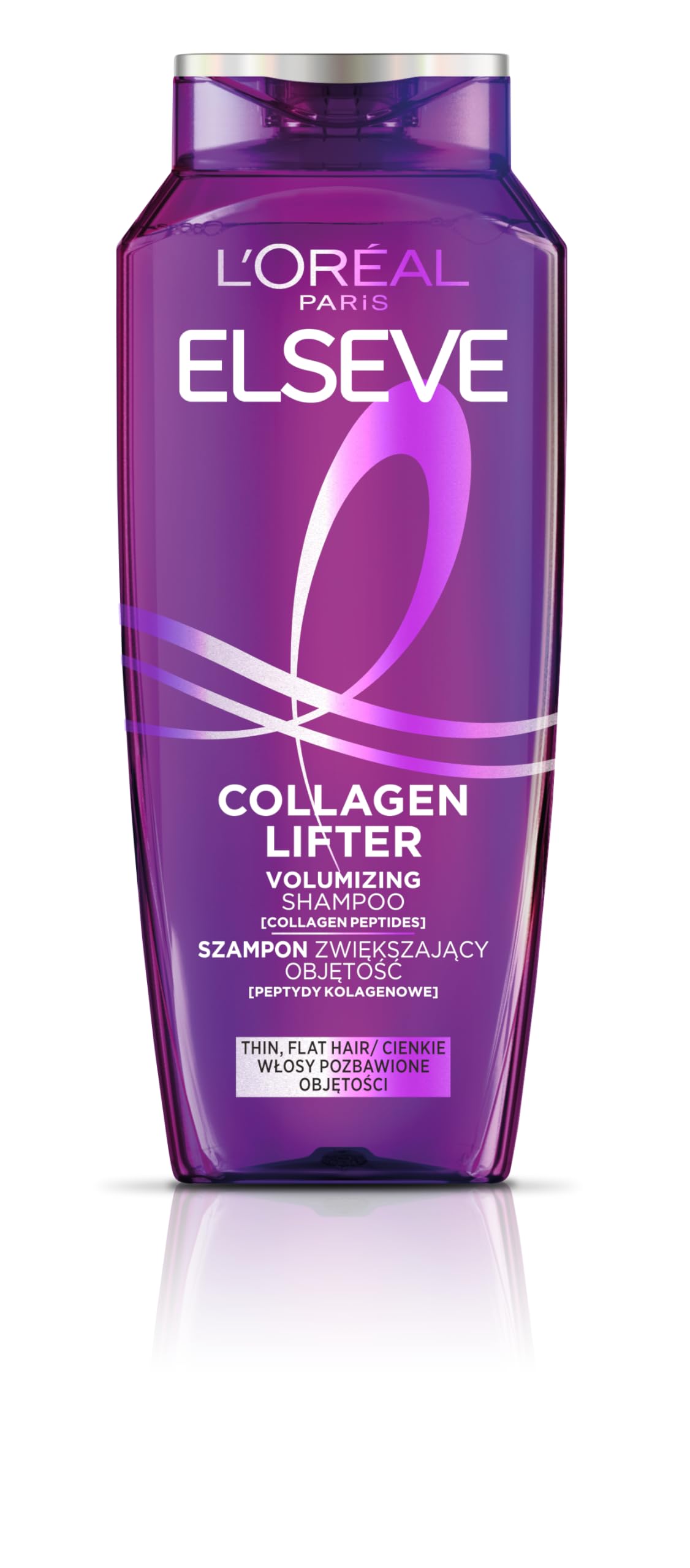 L'Oreal Paris Elseve Collagen Lifter Volume Enhancing Shampoo for fine hair without volume 400 ml