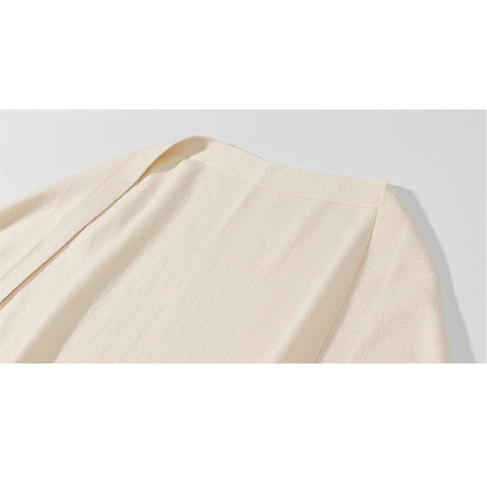Abrigo tipo chal de punto for mujer, estilo elegante for primavera y otoño Chal de invierno