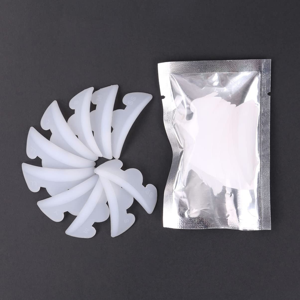 Beavorty 3 Set Di Pieghe Per Ciglia Tamponi Protettivi Kit Per Permanente Ciglia Per Professionisti Dei Saloni 5 Paia*3