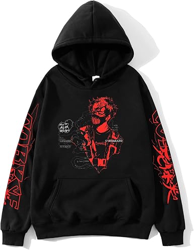 Amazon.com: Sudadera con capucha Hip Hop negra para parejas, sudadera  deportiva para hombres y mujeres : Ropa, Zapatos y Joyería