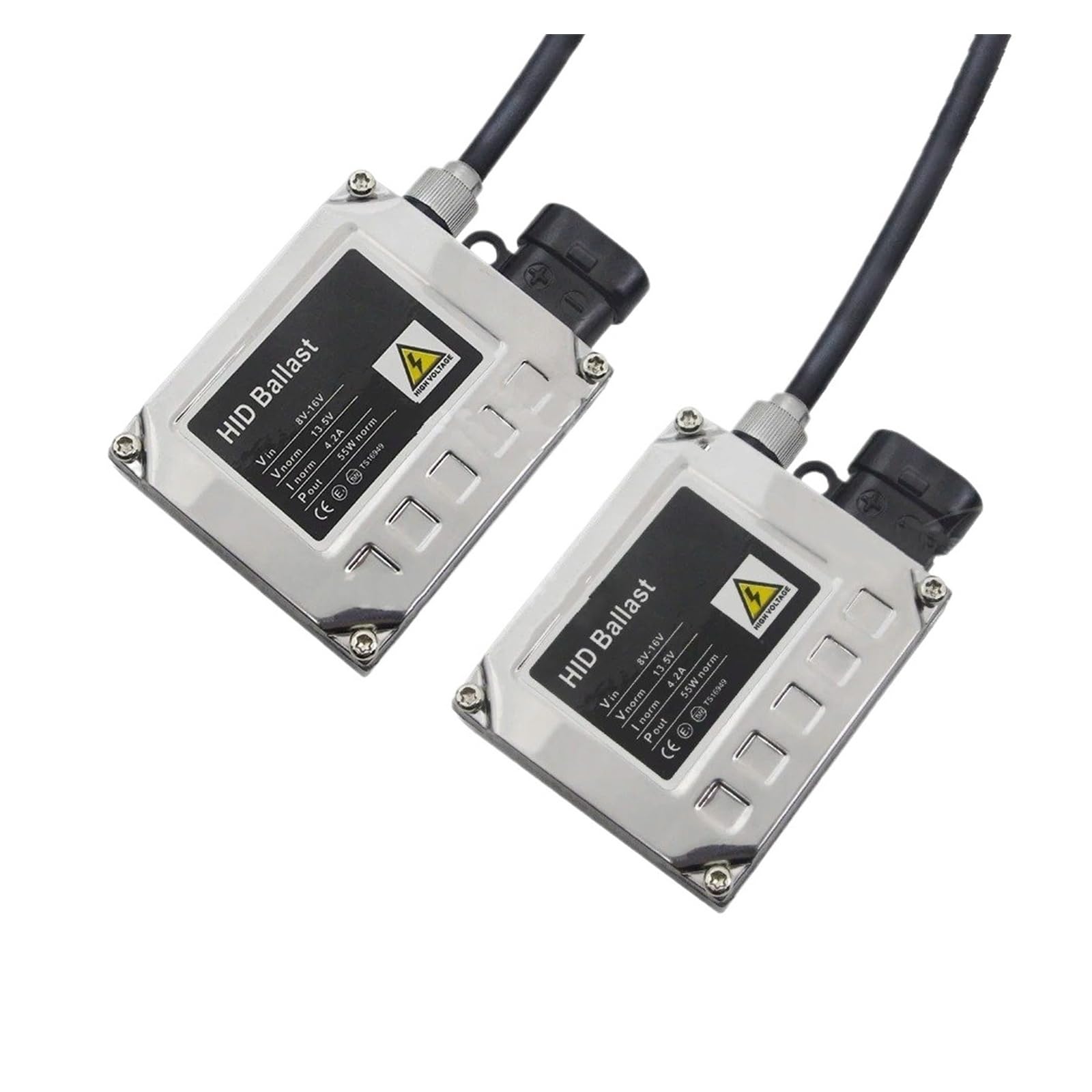 Balasto Luz Xenón 55W + Kit HID Conversión Bombilla H1 H3 H7 H8 H9 H11 9005 HB3 9006 HB4 3000K-10000K 12V Antiniebla para Faros Coche Balastro Centralita