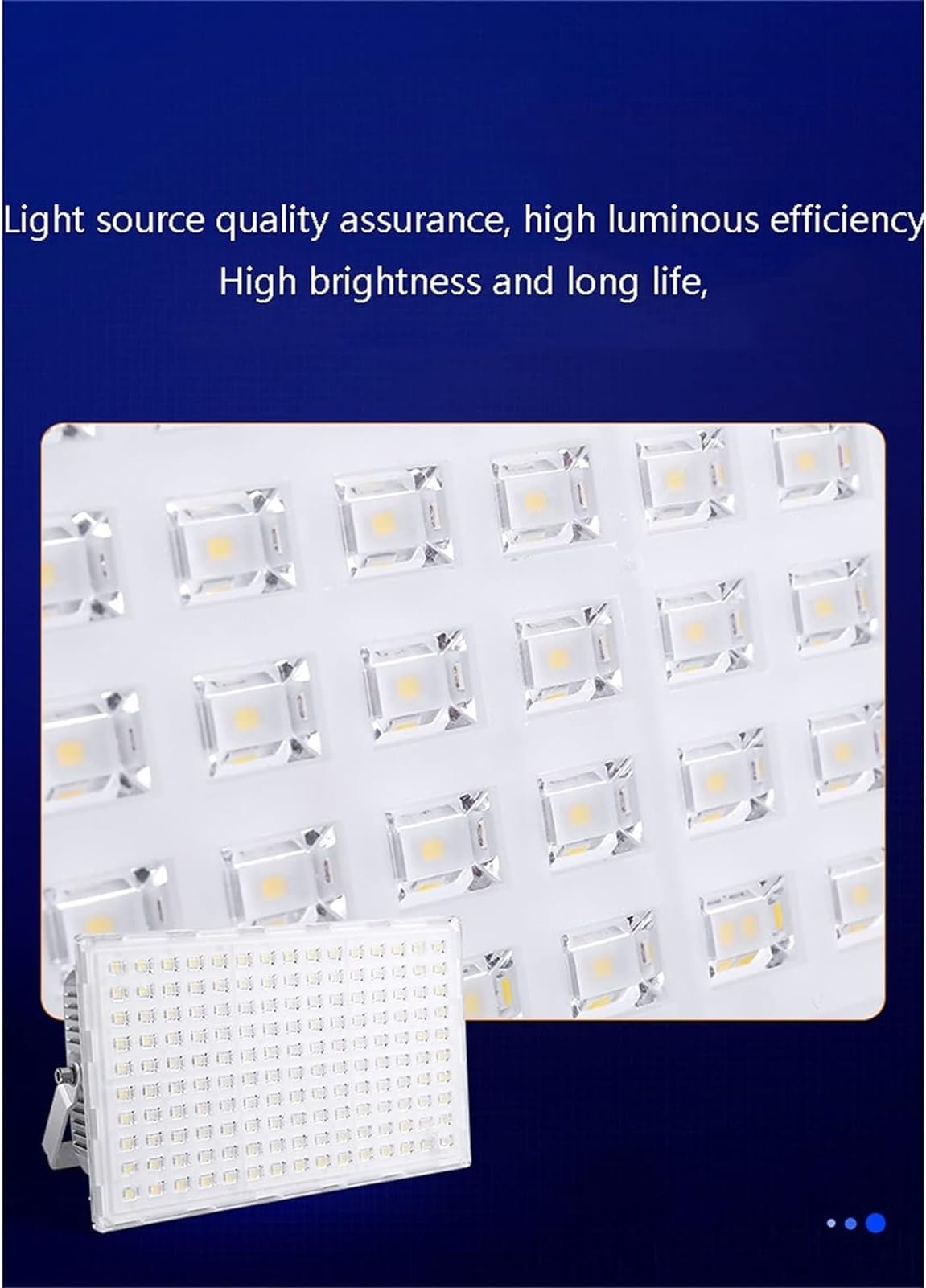 lampy solarne do użytku na zewnątrz, Reflektory Led Zewnętrzne światła bezpieczeństwa Białe światło robocze 20 V, reflektor Super jasne białe IP67(200W)