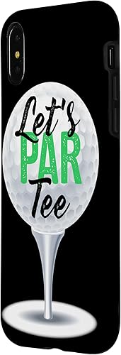 Miniatura 2 de iPhone XXS Let's Par Tee - Divertida fiesta de golf para Golf Pun Golfista Case