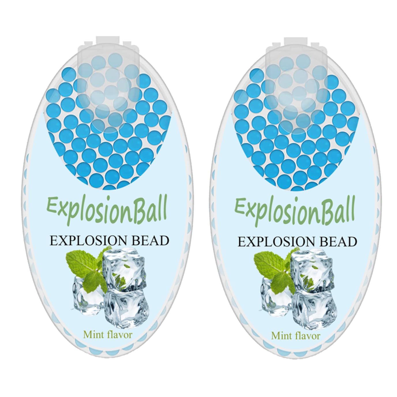 200 Peppermint Crush Balls + Capsule Filling Box, IceCooled Menthol