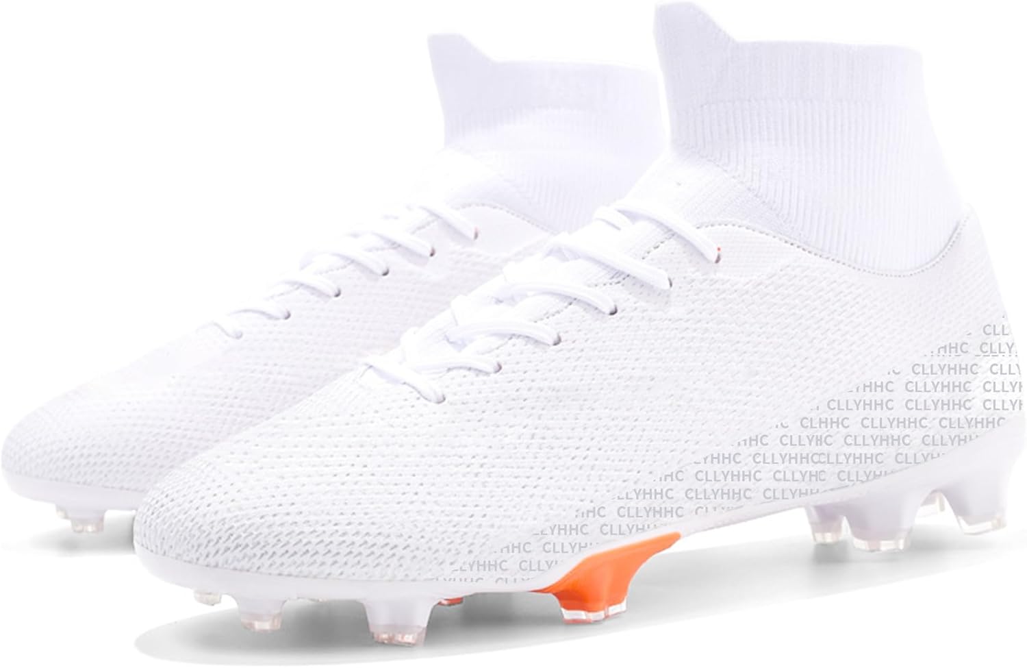 Men‘s Soccer Cleats Lightweight Football Boots Breathable Professional Sneaker Spor...