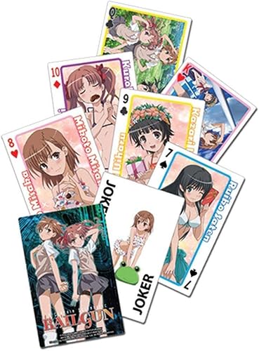 Great Eastern Entertainment A Certain Scientific Railgun Jugando Naipes