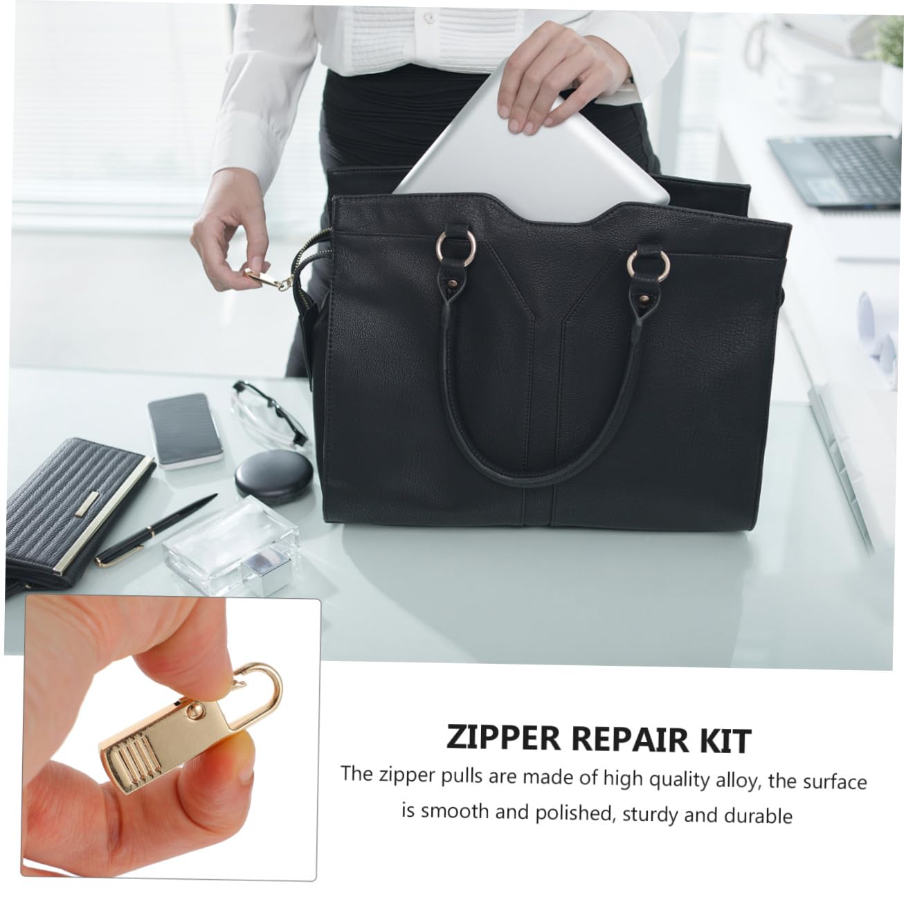 Operitacx 36pezzi Cursori Per Cerniere Kit Riparazione Per Zip Rimovibili Compatibile Abbigliamento Scarpe e Valigie