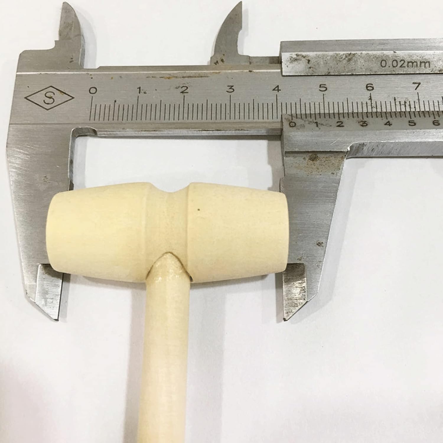 INLIMA Hammer Wood Mini Hammer Knock Planet Cake Wooden Hammer Flat Toy Mallet