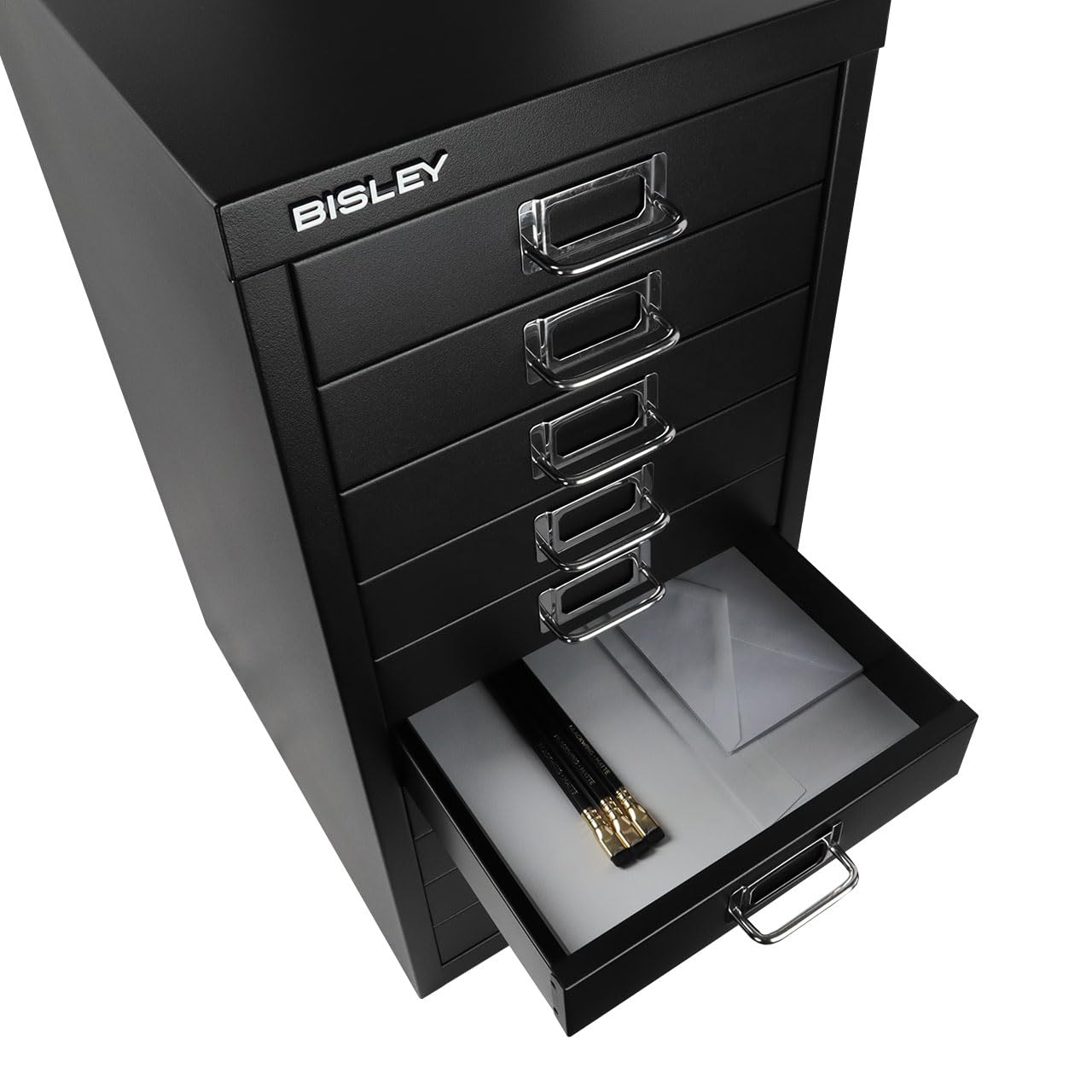 オフィス家具 bisley cabinet black Bisley 6-Drawer Under-Desk MultiDrawer Steel Cabinet