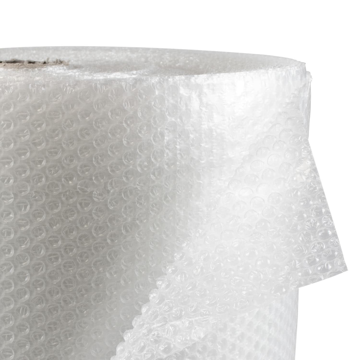smiley pack 1 x Luftpolsterfolie Breite 0,5 x 100 m Bubble Wrap Polsterfolie Fläche 50 qm Dicke 60 my Bläschenfolie Noppenfolie Einpackfolie Blisterfolie Luftpolster Verpackungsmaterial (1)