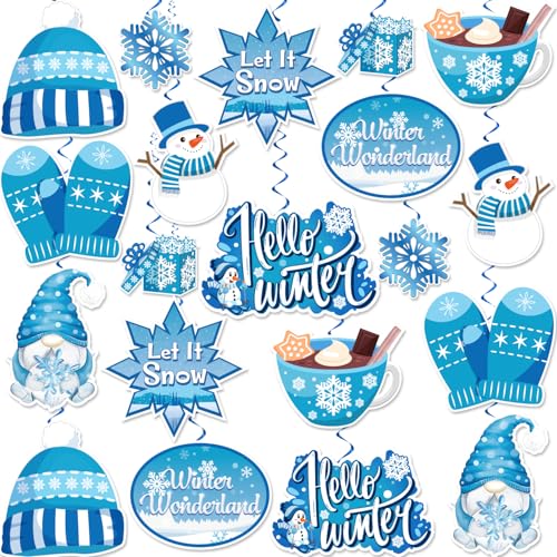 Décorations de fête d'hiver faciles à suspendre pour éviter le stress des préparatifs