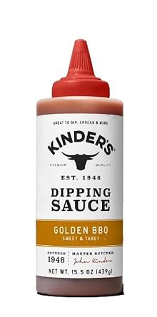 Kinders Marinades, BBQ, Dipping & Wing Sauces - 1 bottle Golden BBQ Dipping 15.5oz