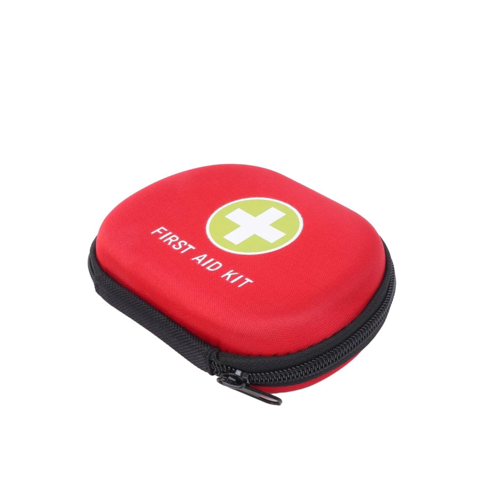 EVA Case Empty Medical Bag Mini Pocket First Aid Kit Empty Small Pouch Hard Case Hard Cases for Emergency Camping First Responder Home Business Outdoor (Red G)