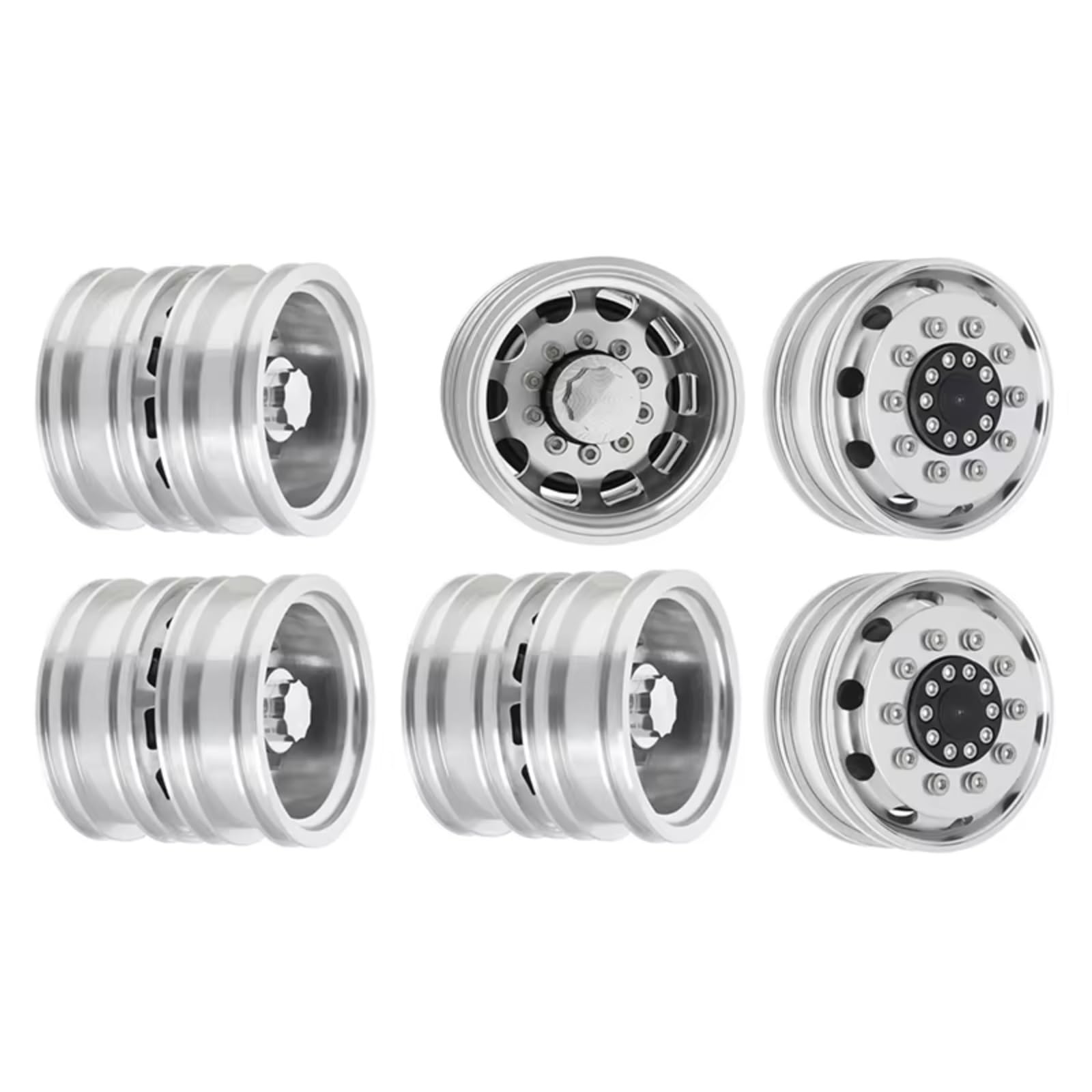 Amazon.co.jp: For Tamiya 1/14 6PCS ホイール タイヤ コンプリート