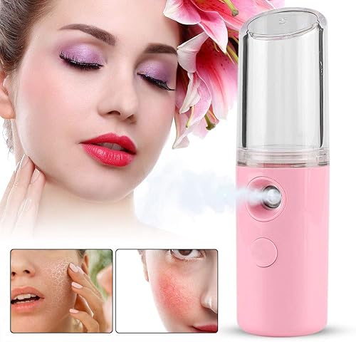 Miniatura 3 de Rociador de niebla Atomizador de cara, 0.8 fl oz Mini Portátil Facial Piel Hidratante Spray Belleza Hidratante Herramienta ()
