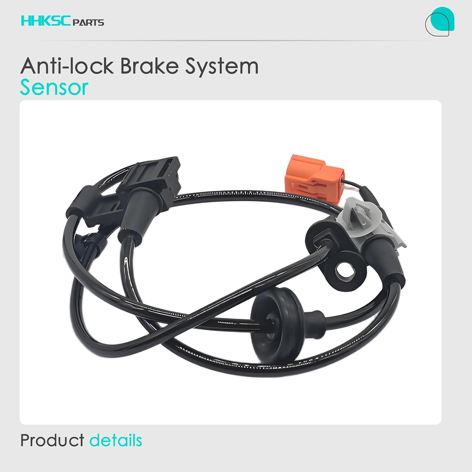 2pcs Front Left and Right ABS Wheel Speed Sensor Compatible with Honda Ridgeline 57450SJCA01 57455SJCA01 ALS1034 ALS976 Front 06 07 08 09 10 11 12 13 14