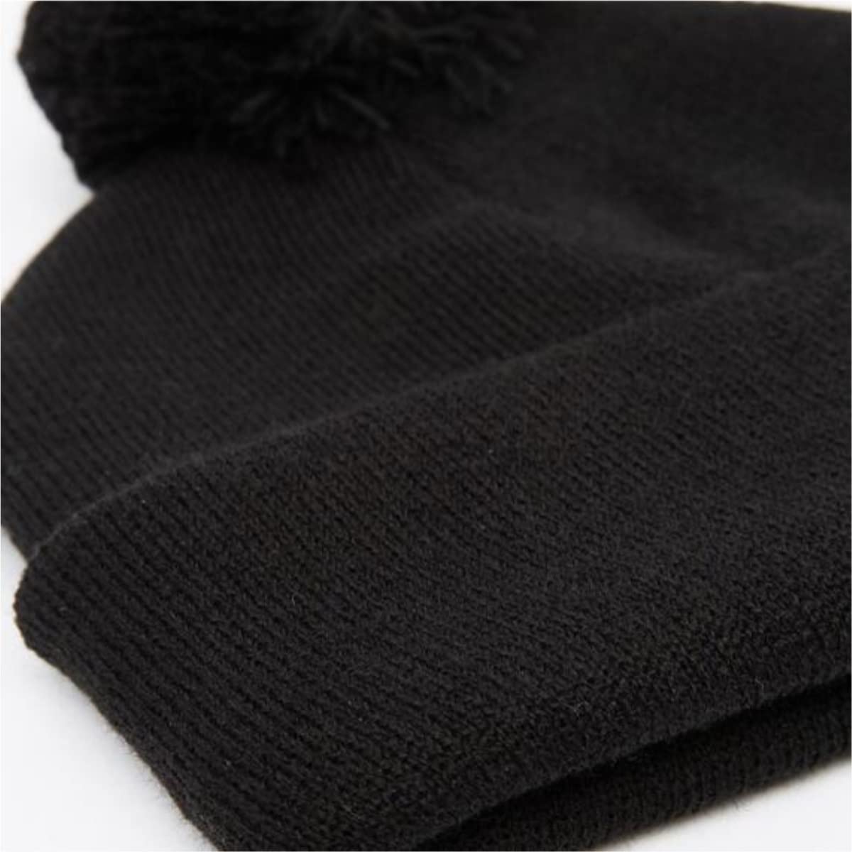 Czapka Zimowa Damskie Zimowe Czapki Typu Beanie, Miękka Czarna Czapka, Męska Gruba Dzianinowa Czapka Narciarska Ciepła Czapka Ciepła Czapka