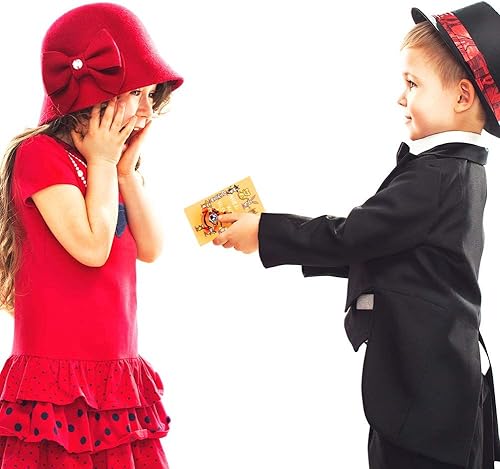 Miniatura 6 de Paquete de 12 muñecos de peluche con tarjetas de felicitación de San Valentín, regalo de San Valentín, escuela de San Valentín, regalo de San