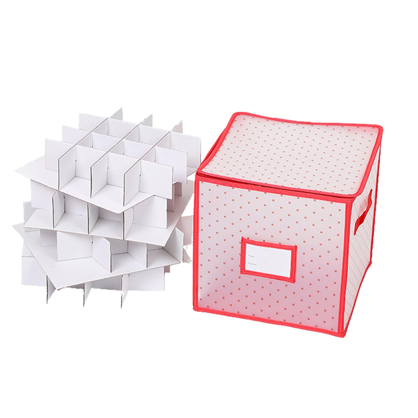 Organisateurs de rangement pliables à 64 grilles protégeant les décors de festival