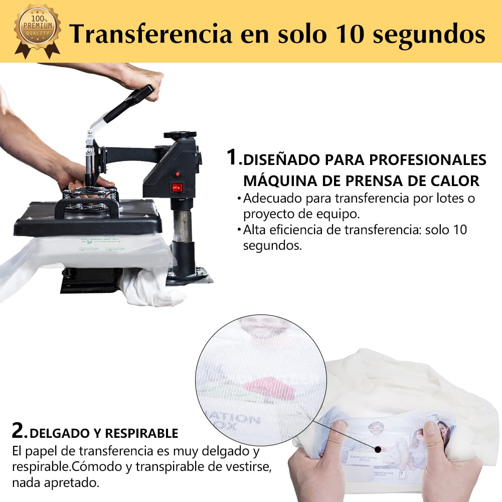 8.5 Di Carta Di Trasferimento Del Getto D'inchiostro(428 - Foto 5