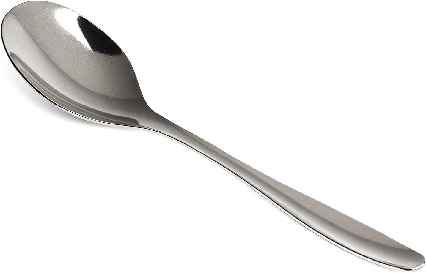 100% Titanium Spoon | 7.9 Inch Long Dinner Size Travel Utensil | Ultra Lightweight 29 Grams (1.01 oz) | Ultimate Travel Cutlery & Camping Spoon