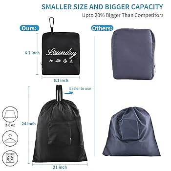バッグ epa laundry bag Amazon.com: Shappy 6 Pcs Heavy Duty Large Laundry Bags