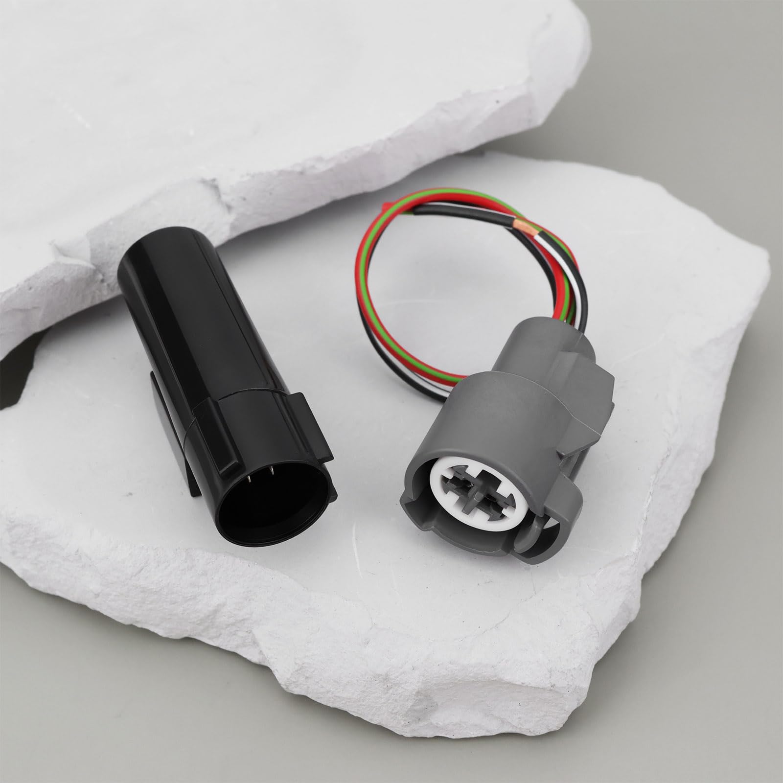 ECSiNG Czujnik temperatury otoczenia z wtyczką 80525S30941 80525-S30-941 kompatybilny z Honda Kompatybilny z Acura ILX RDX Civic