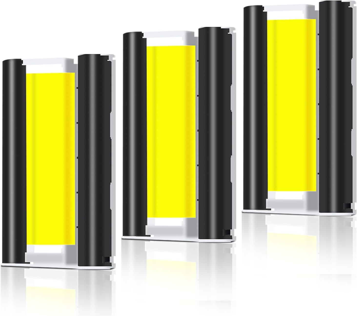 Selphy CP1300 CP1500 Ink Cassette Compatible with Canon Selphy KP-108IN Color Ink Cartridges KP108 for CP1200 CP1000 CP910 CP900 CP760 CP740 Wireless Compact Photo Printer 4 x 6 inch(3-Pack,No Paper)