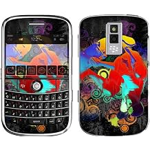 Exo-Flex Protective Skin for BlackBerry Bold 9000 - Swirl Skate