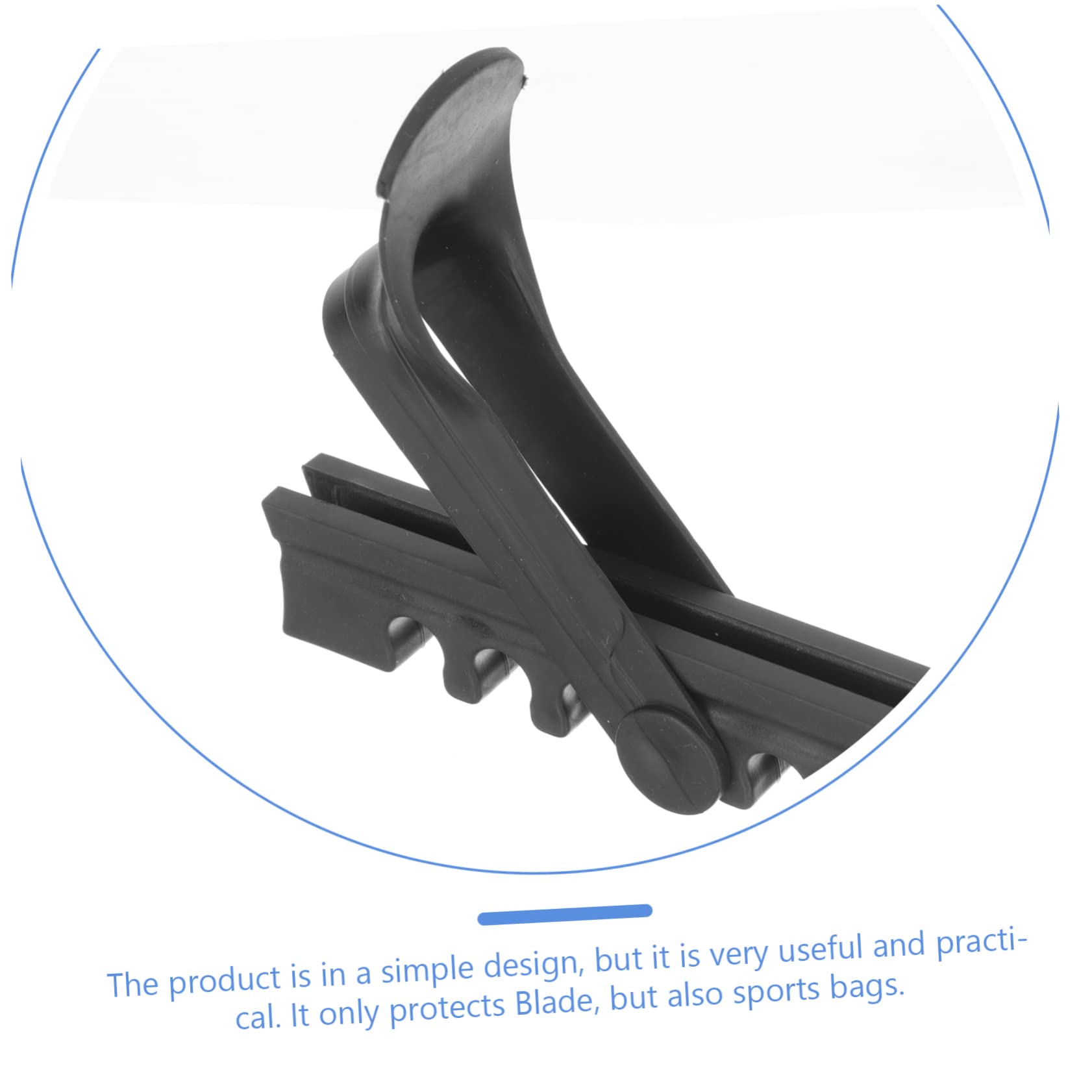 BESPORTBLE 3paires Couvre-Lames De Patinage Glace Pratique Et Résistante pour Patins à Glace pour Hockey Et Patinage Artistique Préserve Les Lames Et Facilite Le Transport