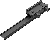 Vista 5 de 14-Slot Picatinny Rail Riser Mount (1"/0.83"/0.5" Height), 5.7" Length Flat Top Mount Adapter and Riser Mount