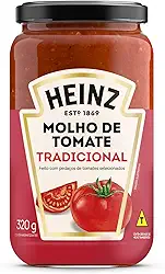 Heinz Molho de Tomate Rústico Tradicional em vidro, 320G