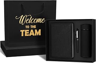 Thenshop Set of 5 New Employee Welcome to The Team Gift Sets, Black