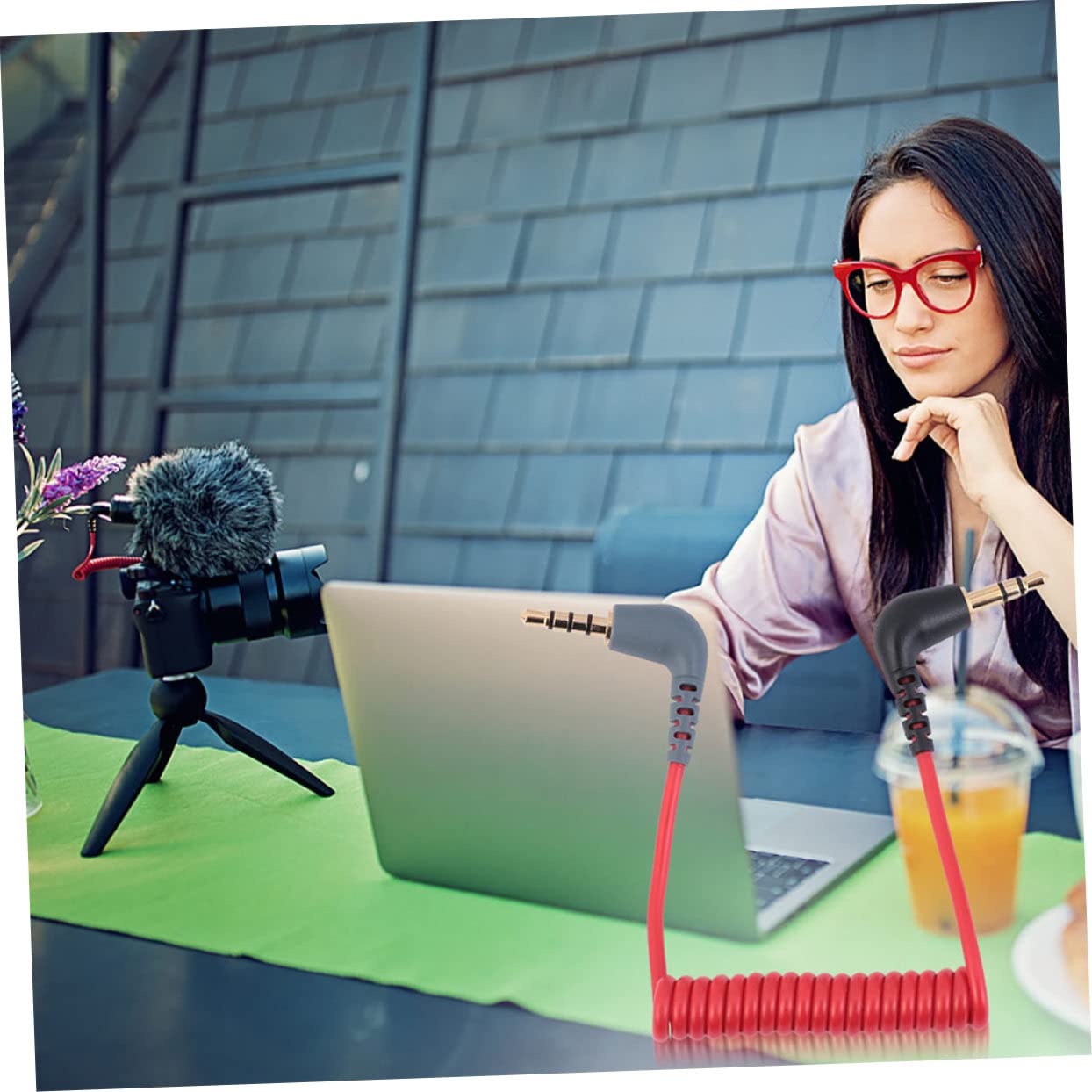 6pcs XLR to Adapter Audio Cable Long Extension for Microphone Phone Outdoor Recording