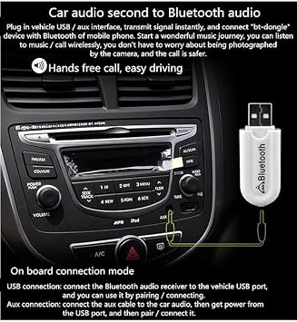 Coverzone USB Bluetooth 5.0 Ses Alıcı Adaptör – AUX 3.5mm Çıkışlı Kablosuz Müzik Alıcısı, Hoparlör ve Ses Sistemlerini Bluetooth’lu Hale Getiren Dongle Receiver | ZR1138
