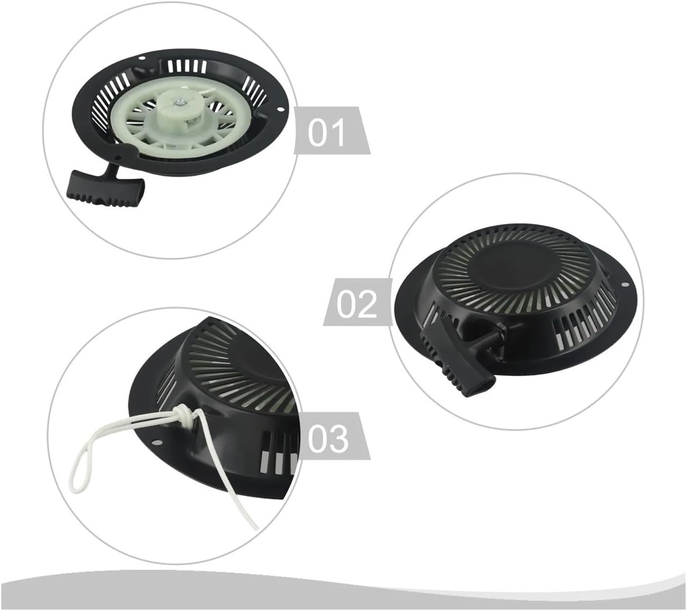 Recoil Starter Fit for HYM 43P HYM51SP Lawn Mower HYM 43P HYM51SP