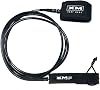 Big Wave Premium Surfboard Leash, 5/6/7/8/9/10/12/15ft Lengths, Big Wave (.313in) Cord Thickness, Many Colors, Key Pocket, Unbreakable Swivels, Detachable Railsaver, Made in USA