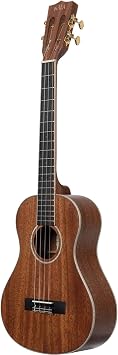 Kala Solid Mahogany Super Tenor Ukulele, Acoustic Ukulele with Ebony Fingerboard, Premium Sound, 30-Inch Size, Ideal for Players of All Levels, Natural Satin Finish