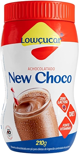 New Choco Diet Lowcucar Pote 210G